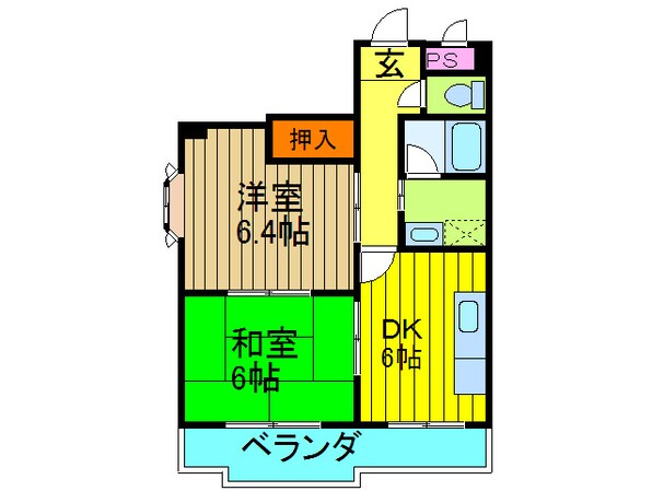 メゾンアトムの物件間取画像